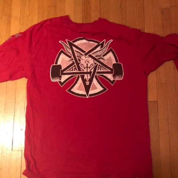 Independant X Thrasher Long Sleeve Shirt - Picture 1 of 4